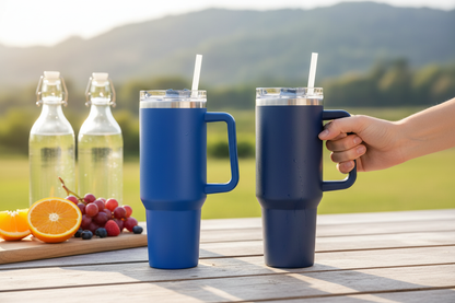 40oz Tumblers - Royal Blue & Navy Blue
