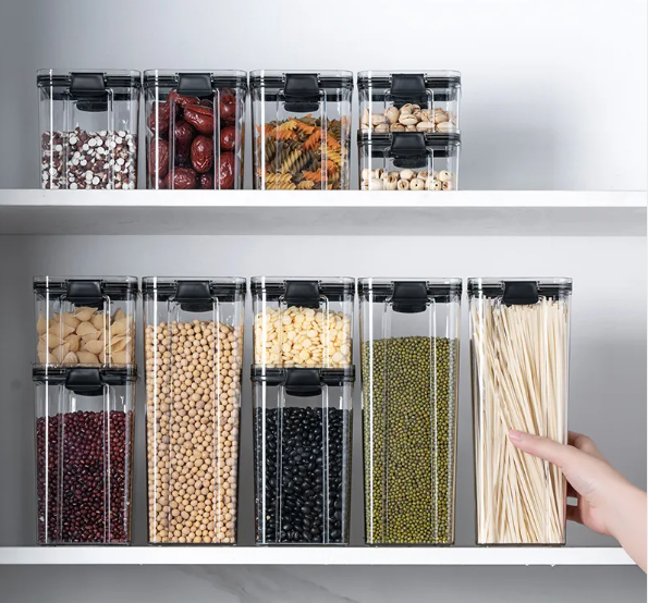 AirSeal Storage Containers – Airtight Pantry Organization Set