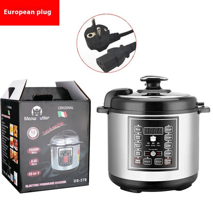 Autocuiseur 5L Multicuiseur Intelligent à Fonction de Réservation Minutée pour Ménage