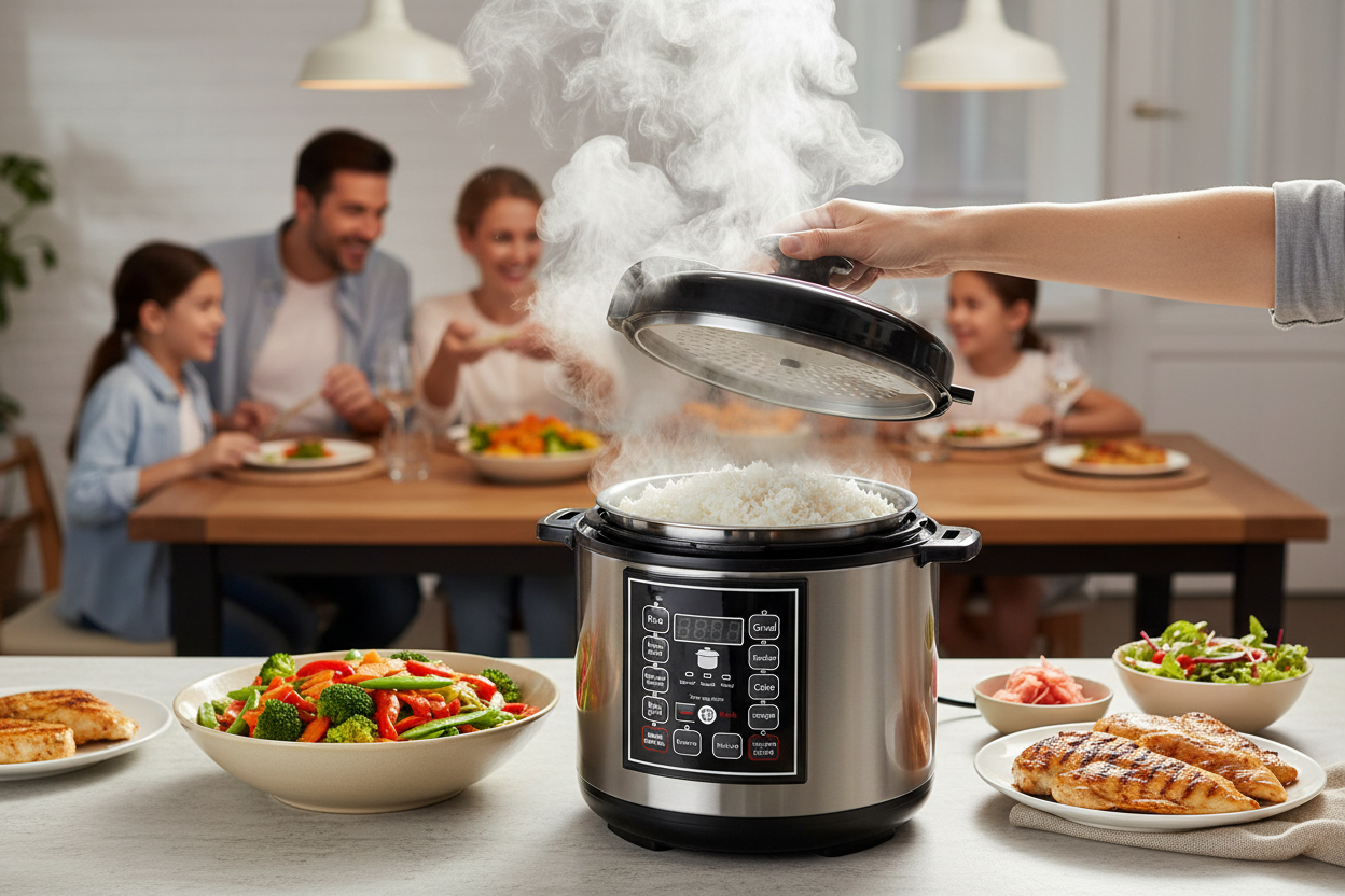 5L Pressure Cooker - Family Dinner