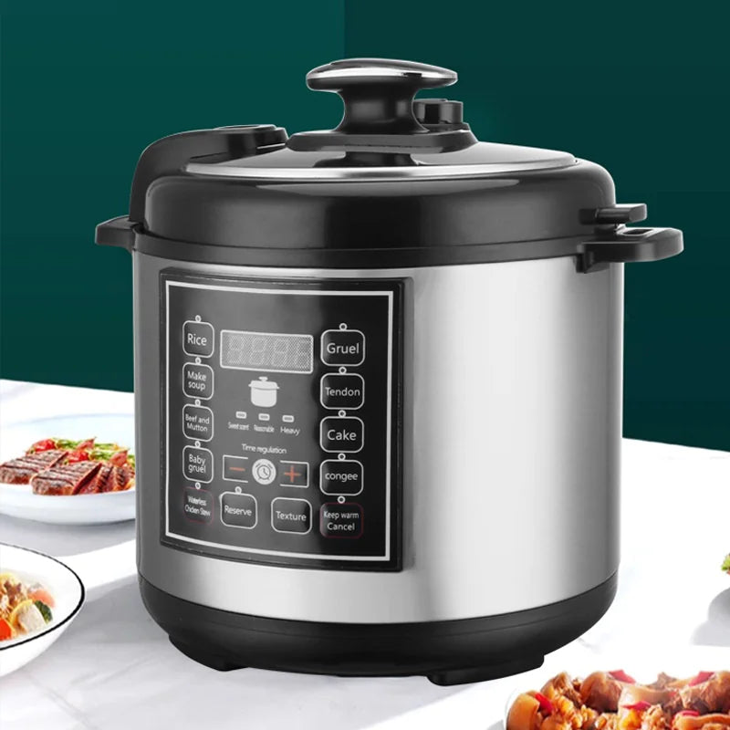 Autocuiseur 5L Multicuiseur Intelligent à Fonction de Réservation Minutée pour Ménage