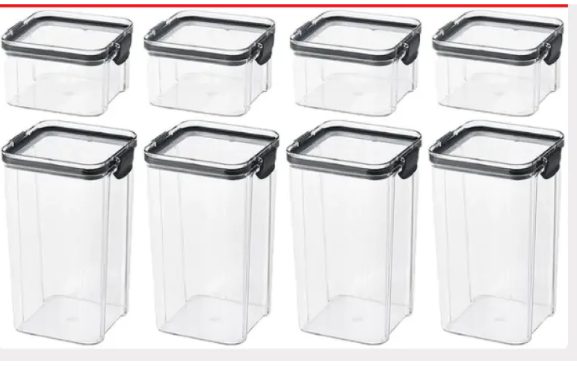 AirSeal Storage Containers – Airtight Pantry Organization Set