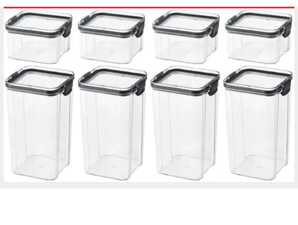 AirSeal Storage Containers – Airtight Pantry Organization Set