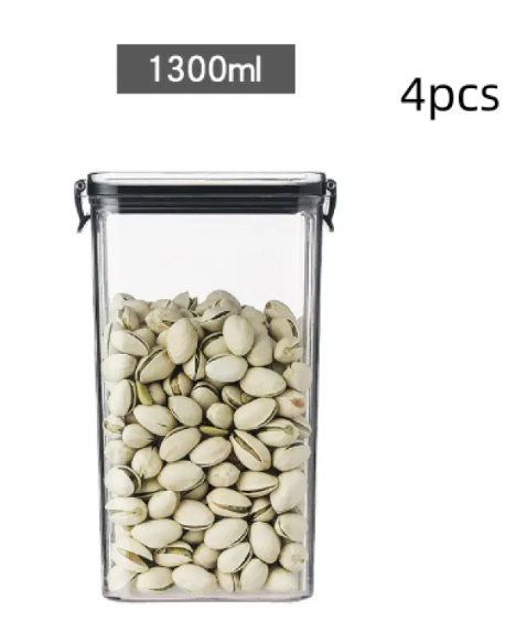 AirSeal Storage Containers – Airtight Pantry Organization Set