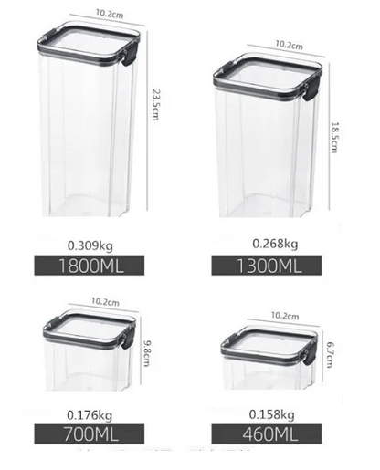 AirSeal Storage Containers – Airtight Pantry Organization Set