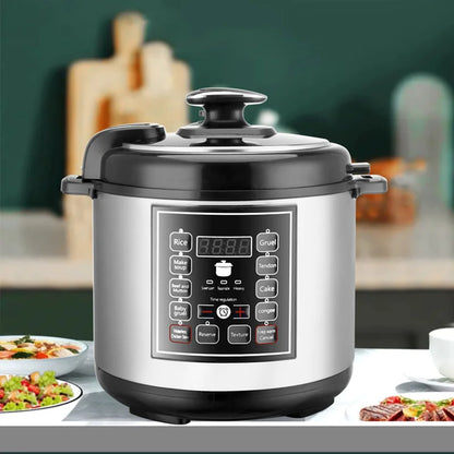 Autocuiseur 5L Multicuiseur Intelligent à Fonction de Réservation Minutée pour Ménage