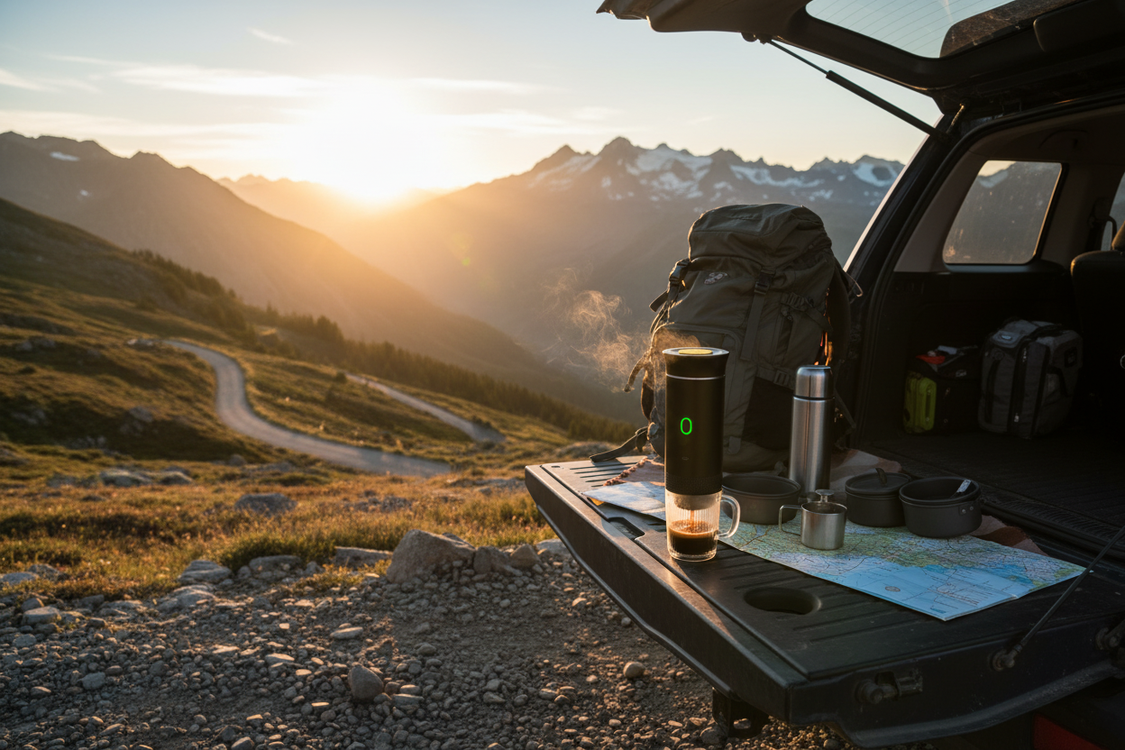 Portable Coffee Maker - Mountain Adventure