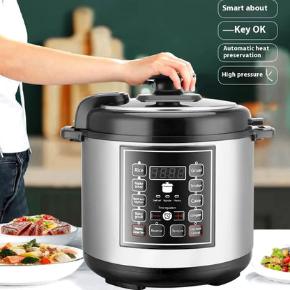 Autocuiseur 5L Multicuiseur Intelligent à Fonction de Réservation Minutée pour Ménage